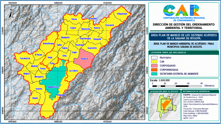Preparan plan para proteger las aguas subterráneas de la Sabana de Bogotá en más de 429.000 hectáreas 1