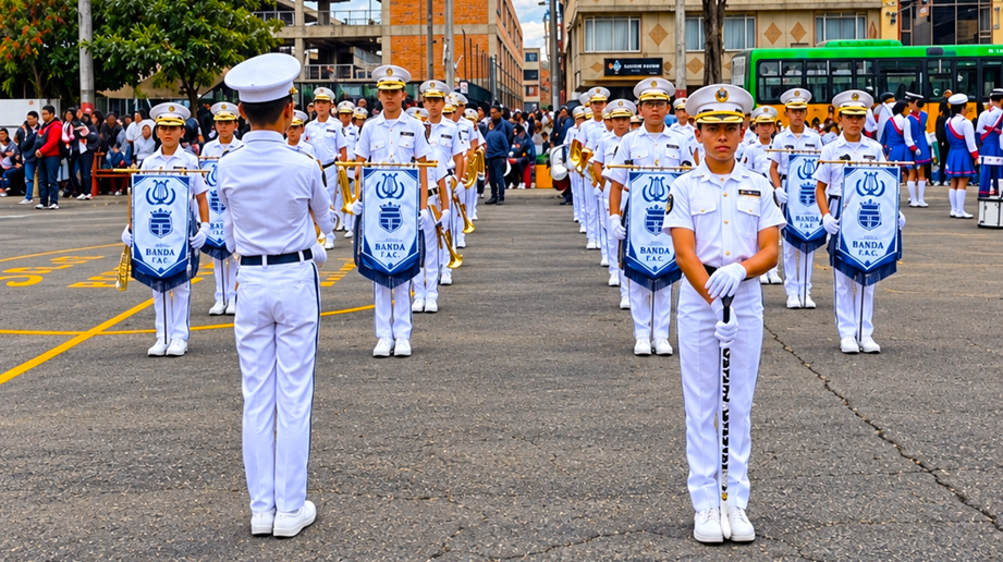 Banda músico-marcial del Pompilio Martínez de Cajicá ganó concurso nacional y obtuvo seis distinciones 1